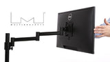 Multibrackets M VESA Deskmount Officeline Single II Black