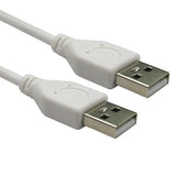 Cables Direct 99CDL2-0125-WT USB cable 5 m USB 2.0 USB A White
