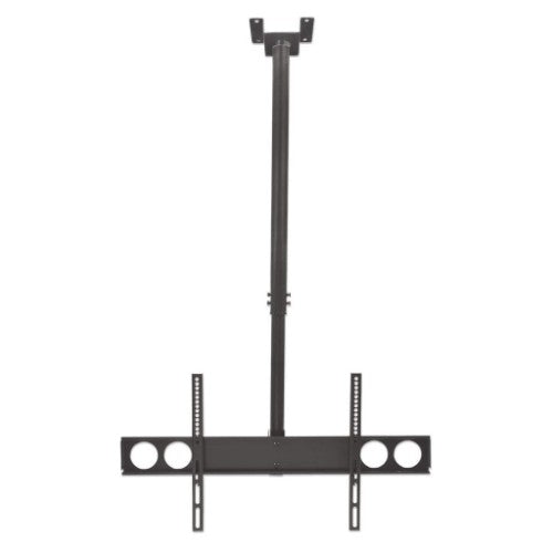 Manhattan Ceiling Mount for TV & Monitors, For screens: 37" to 75", Adjustable height: 105-156 cm, VESA compatability: all between 200x200 to 800x400mm - check the dimensions of the four mounting holes on back of screen to ensure it fits, Max 50kg, LFD,Br