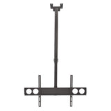 Manhattan Ceiling Mount for TV & Monitors, For screens: 37" to 75", Adjustable height: 105-156 cm, VESA compatability: all between 200x200 to 800x400mm - check the dimensions of the four mounting holes on back of screen to ensure it fits, Max 50kg, LFD,Br