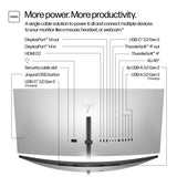 HP Series 7 Pro 37.5 inch WQHD+ Thunderbolt 4 Monitor - 738pu PVC Free