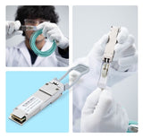 StarTech.com MSA Uncoded QSFP Module, 40/100Gbps Multi Mode Fiber (MMF), 100m [328ft], LC Transceiver, 850nmTX/900nmRX