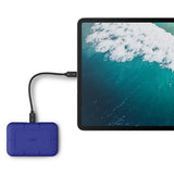LaCie STNA2000400 external solid state drive Thunderbolt technology 2 TB USB Type-C Blue