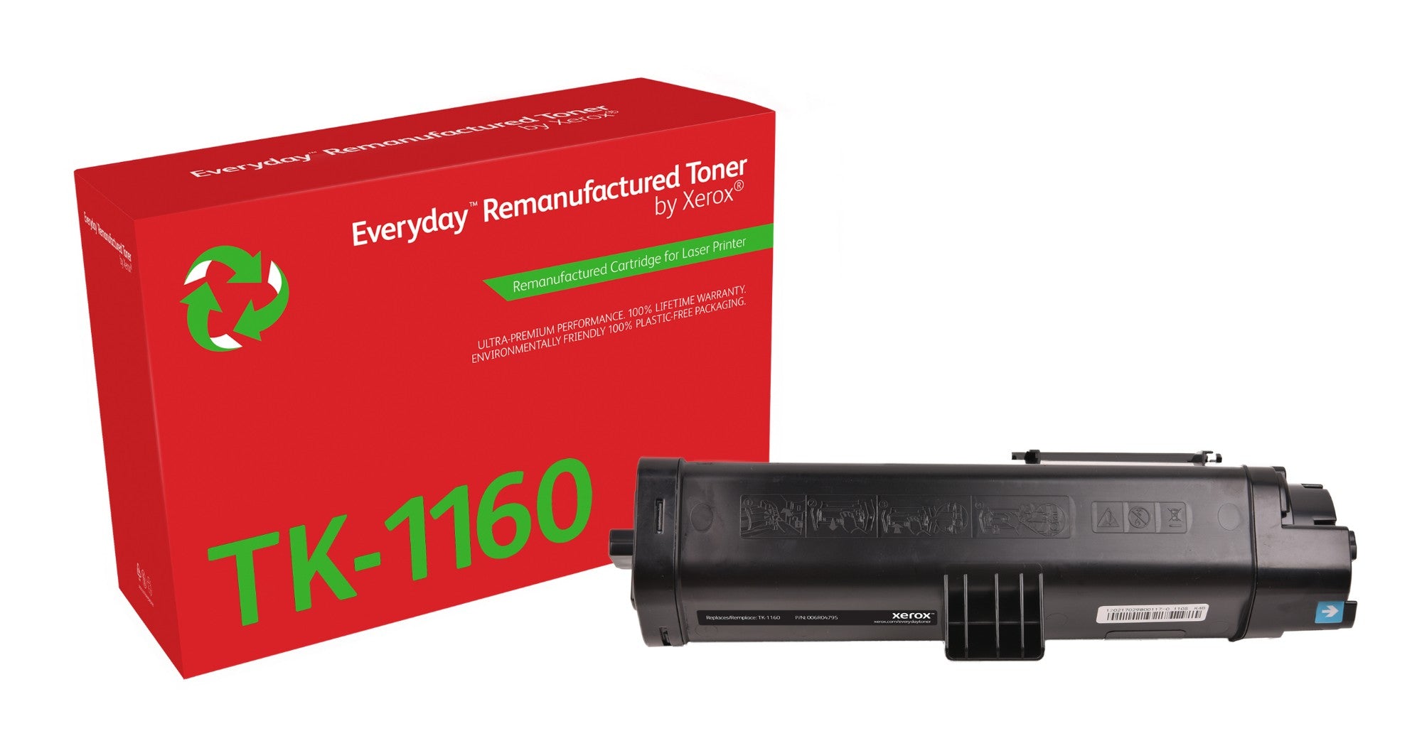 Everyday™ Black Remanufactured Toner by Xerox compatible with Kyocera TK-1160