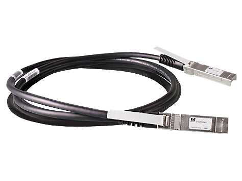 HPE 10G SFP+3m InfiniBand/fibre optic cable Black, Silver