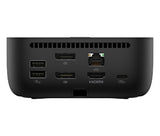 HP USB-C 100W G6 Dock Wired USB 3.2 Gen 2 (3.1 Gen 2) Type-C Black