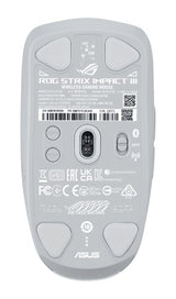 ASUS ROG Strix Impact III Wireless mouse Gaming Ambidextrous RF Wireless + Bluetooth Optical 36000 DPI