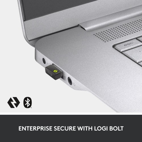 Logitech Master MX Keys Combo for Bussiness keyboard Mouse included Office RF Wireless + Bluetooth QWERTZ Swiss Graphite