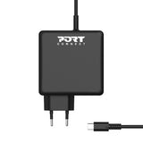 Port Designs PORT Connect 900097B-UK mobile device charger Smartphone, Tablet, Laptop Black AC Fast charging Indoor