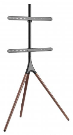 Manhattan Tripod Floor Mount for TV & Monitors, Stand Assembly, For screens: 37" to 65", VESA compatibility: all between 200x200 to 600x400mm - check the dimensions of the four mounting holes on back of screen to ensure it fits, Max 32kg, Black, LFD, Brac