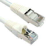 Cables Direct Cat6a, 20m networking cable White S/FTP (S-STP)