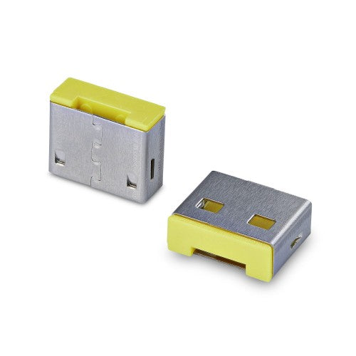 StarTech.com USB-A Port Blocker Replacement Plugs, 25-Pack Spare Locking Inserts for USB-A-PORT-BLOCKER, Snap-In Reusable USB-A Dust Covers for Laptops & Computers