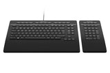 3Dconnexion Pro with Numpad keyboard Office USB + RF Wireless + Bluetooth QWERTY English Black