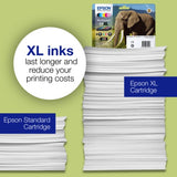 Epson C13T24384011/24XL Ink cartridge multi pack Bk,C,M,Y,LC,LM high-capacity, 6x740 pages 500pg + 5x740 pg, 1x10ml + 3x9ml + 2x10ml Pack=6 for Epson XP 750