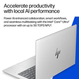 HP EliteBook 6 G2iR 14 inch Notebook Next Gen AI PC Copilot+ PC Intel Core Ultra 7 258V Laptop 35.6 cm (14") WUXGA 32 GB LPDDR5x-SDRAM 512 GB SSD Wi-Fi 7 (802.11be) Windows 11 Pro Silver
