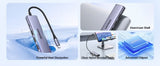 Ugreen 15596 laptop dock/port replicator Wired USB 3.2 Gen 1 (3.1 Gen 1) Type-A + Type-C Aluminium