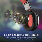 Corsair HS35 v2 Headset Wired Head-band Gaming Carbon