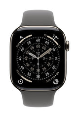 Apple MXLY3ZM/A smart wearable accessory Band Grey Fluoroelastomer