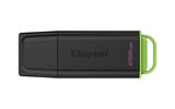 Kingston Technology DataTraveler 256GB Portable USB 3.2 Gen 1 Exodia Black/Green