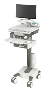 Ergotron M011-0101-100000-1-0 All-in-One PC/workstation mount/stand 19.5 kg White, Grey 61 cm (24")