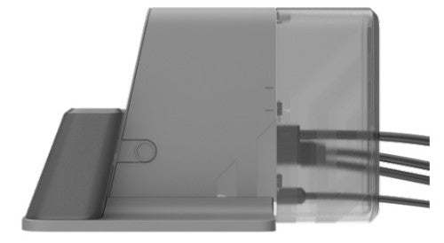 Zebra CRD-EM4X-1SNWS-01 mobile device dock station Mobile computer Black