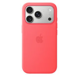 Apple iPhone 17 Pro Silicone Case with MagSafe – Bright Guava