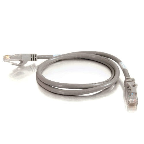 C2G 1m Cat6 Booted Unshielded (UTP) Network Patch Cable - Grey
