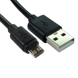 Cables Direct 99CDL2-1600 USB cable 0.5 m USB 2.0 USB A Micro-USB B Black