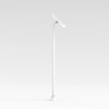 Bouncepad Floorstanding Slim | Apple iPad 7th Gen 10.2 (2019) | White | Exposed Front Camera and Home Button |