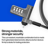 HP Universal Resettable Combination Cable Lock