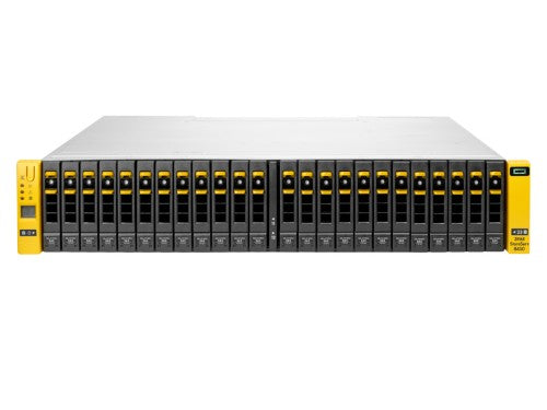 HPE 3PAR 8400 2N+SW NAS Rack (2U) Ethernet LAN Silver, Yellow
