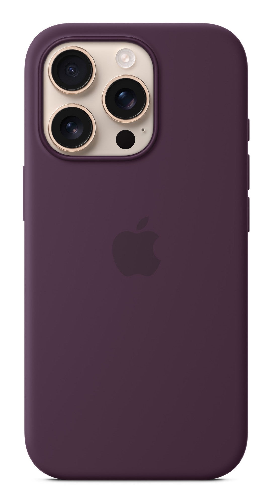 iPhone 16 Pro Silicone Case with MagSafe - Plum