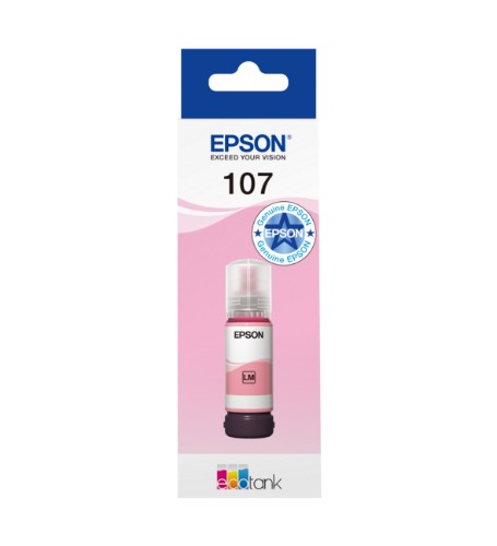 Epson C13T09B640/107 Ink cartridge light magenta, 7.2K pages 70ml for Epson ET-18100