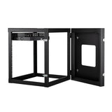 StarTech.com 12U Hinged Open Frame Wall-Mount Server Rack - 22 in. Deep