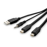 Belkin F1DN2CCBL-MP6T KVM cable Black 1.8 m