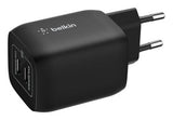 Belkin ENA007KQBK mobile device charger Headphones, Laptop, Portable gaming console, Smartphone, Tablet Black AC Fast charging Indoor