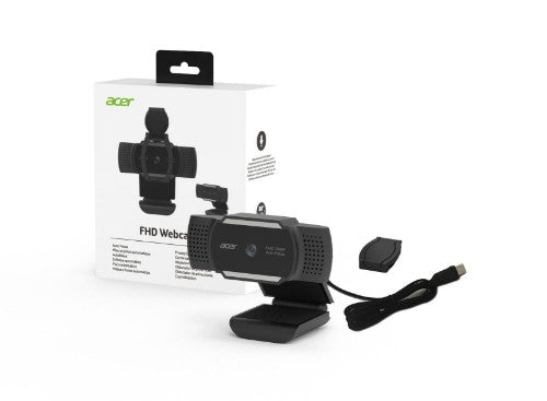 Acer HP.EXPBG.019 webcam 2 MP 1920 x 1080 pixels USB Black