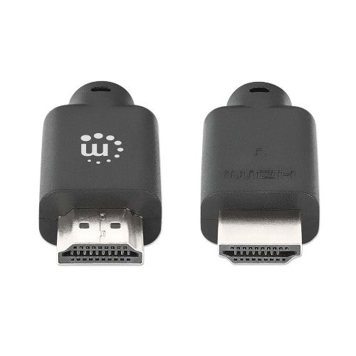 Manhattan HDMI 4K@60Hz Cable with Ethernet, 15m, Suitable for ALL 4K & 1080p/HD uses - when upgrading now or have it ready for when you need it, Male to Male, Black, Ultra HD 4k x 2k, Lifetime Warranty, Premium High Speed