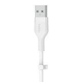 Belkin BOOST↑CHARGE Flex USB cable 1 m USB 2.0 USB A USB C White