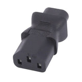 Lindy IEC C8 Figure 8 Socket to IEC C13 3 Pin Plug Adapter