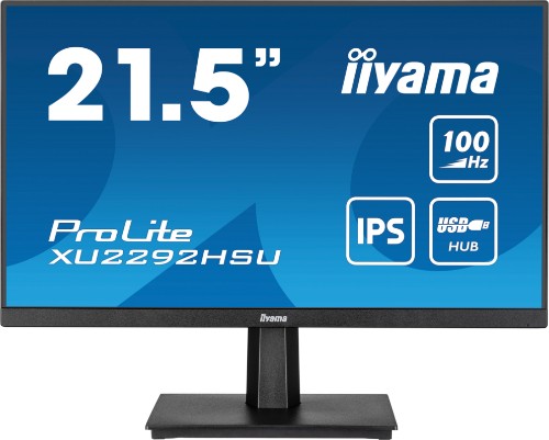 iiyama ProLite XU2292HSU-B6 computer monitor 54.6 cm (21.5") 1920 x 1080 pixels Full HD LED Black