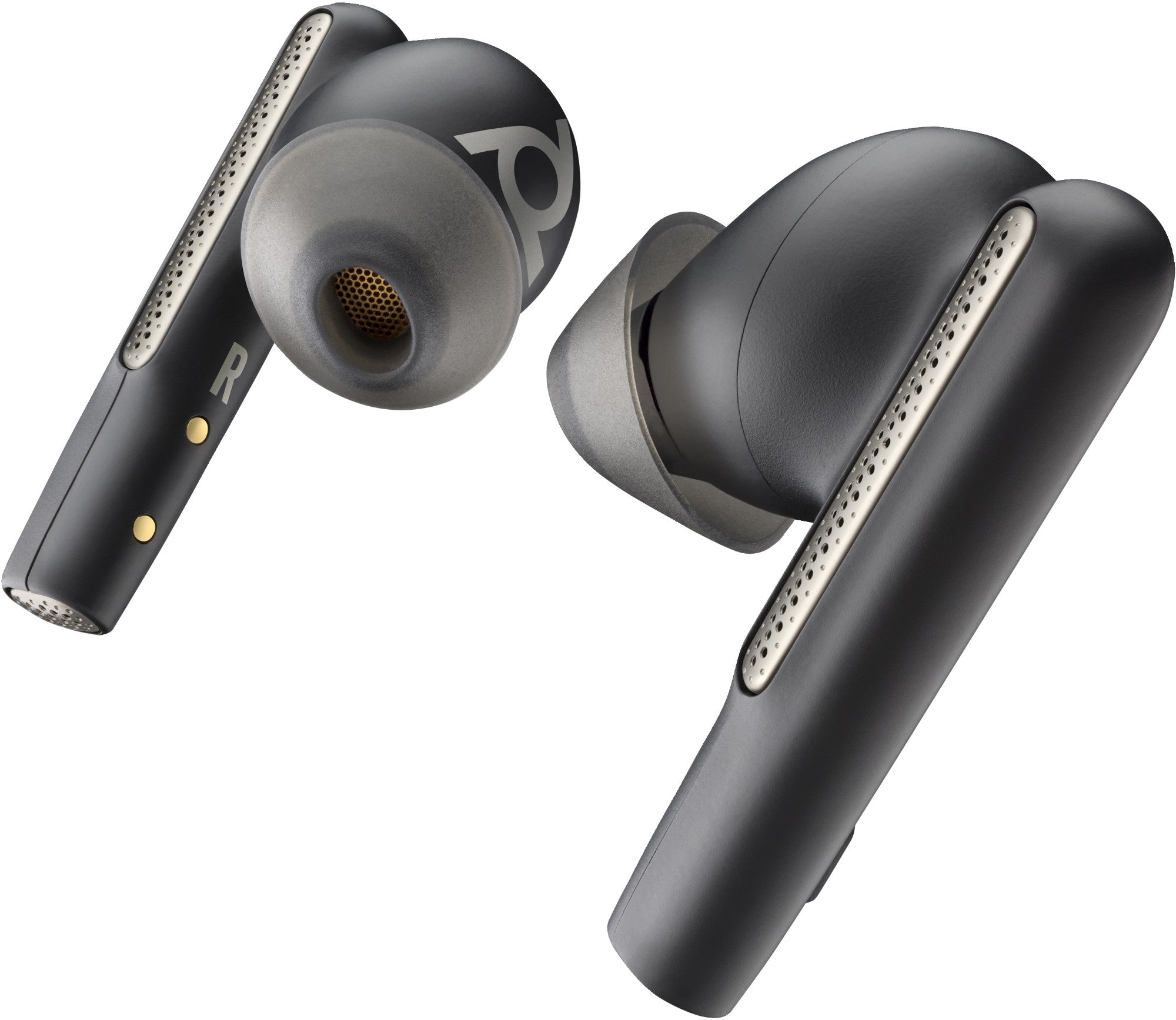 Voyager Free 60/60+ Microsoft Teams Certified Black Earbuds (2 Pieces)