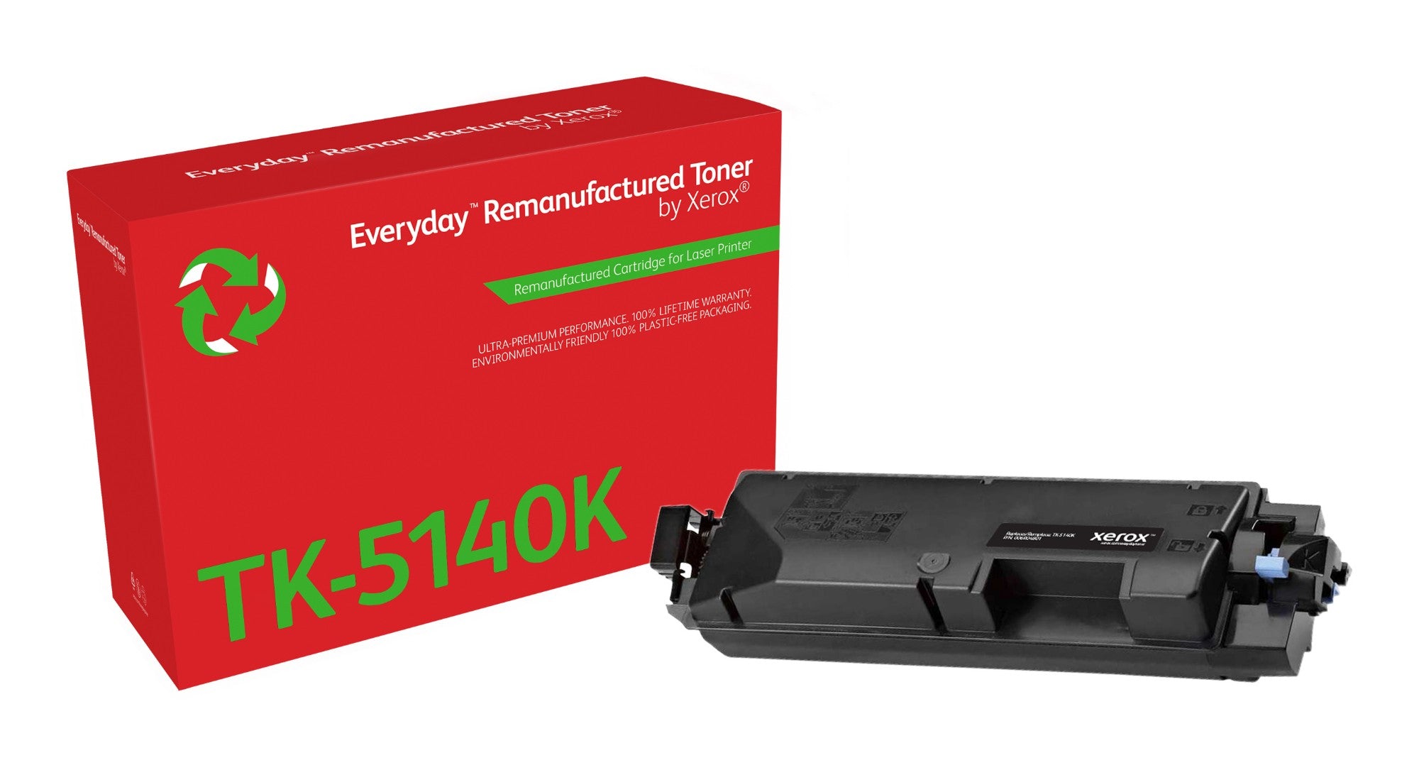 Everyday™ Black Remanufactured Toner by Xerox compatible with Kyocera TK-5140K