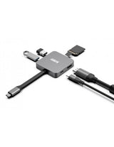 Urban Factory HUBEE LIGHT USB 3.2 Gen 1 (3.1 Gen 1) Type-C Grey