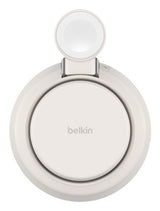 Belkin WIZ040MYSD mobile device charger Headphones, Smartphone Chrome, White USB Wireless charging Fast charging Indoor
