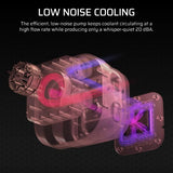 Corsair Nautilus 240 RS LCD Processor All-in-one liquid cooler 12 cm White 1 pc(s)