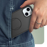 OtterBox OtterGrip Symmetry Series for iPhone 15 Plus, Black
