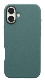 OtterBox Symmetry Series Cactus Leather for MagSafe for iPhone 16 Plus, Juniper Sprig