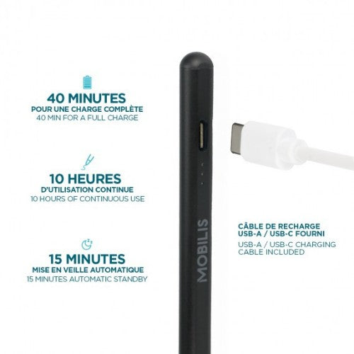 Mobilis 001090 stylus pen Black