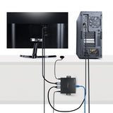 StarTech.com 4K70IC-EXTEND-HDMI AV extender AV transmitter & receiver Black